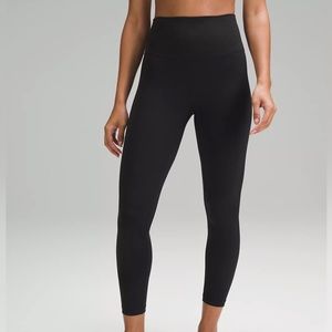 Lululemon Align Pant II 25” High-Rise Nulu Leggings - Black, Size 4